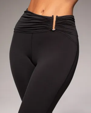 ONYX LEGGING Hiking Trail Lightweight Material Compression Support Travel Enthusiast