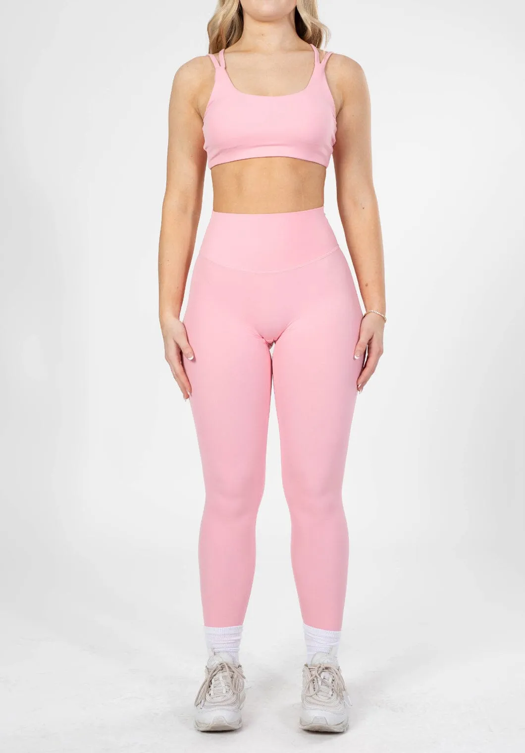 High Waist Summer Wear RecStretch Original Sculptseam?  Plus Legging Cotton Candy