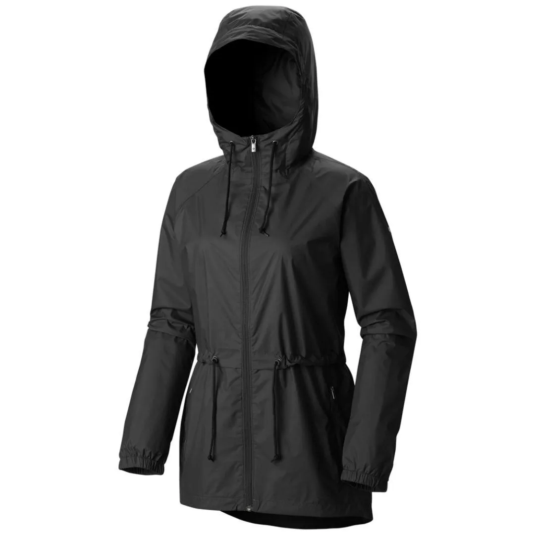Columbia Women Black Arcadia Casual Jacket Waterproof music concert Contest