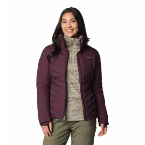 Cold-Weather Layer Columbia Women Red Joy Peak II Full Zip Jacket
