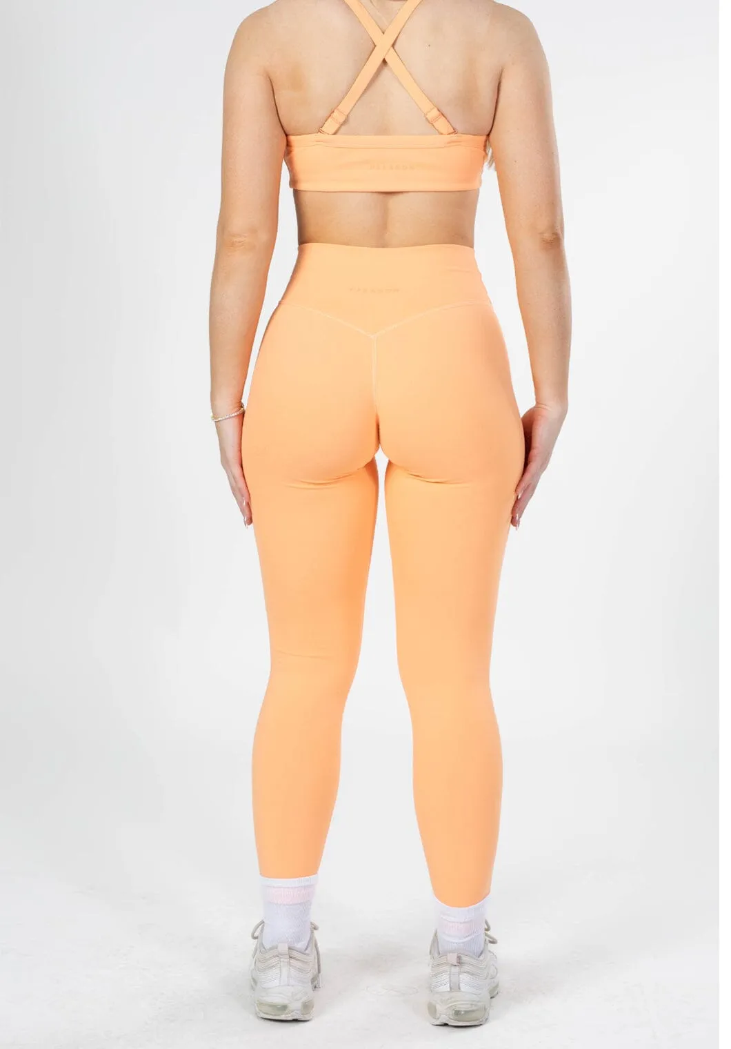 Neutral Color Elastic Wear UltraLux Curve Contour Sculptseam? Legging Orangesicle
