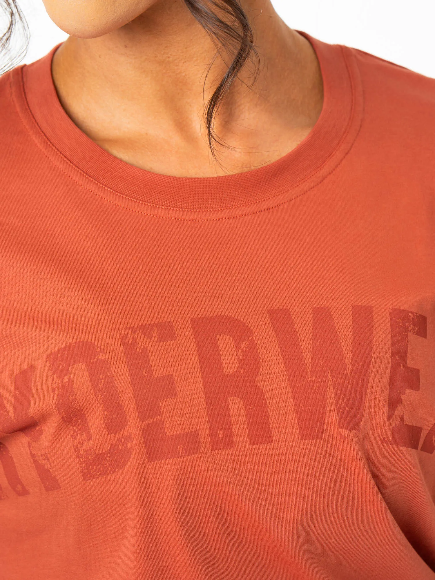 Force Oversized T-Shirt - Terracotta FadeResistant