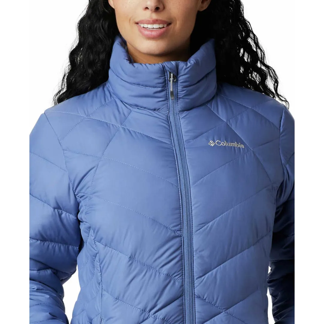 Low Maintenance Flexible Elbow Panels Columbia Women Blue Heavenly Jacket