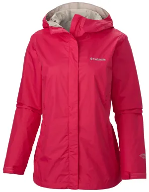 Convertible Features Columbia Women Red Arcadia II Jacket Waterproof