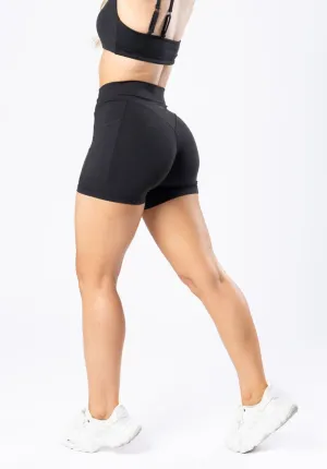 Cozy Comfort Fit Swimwear Reluna Dip Pocket Sculptseam? Short Black