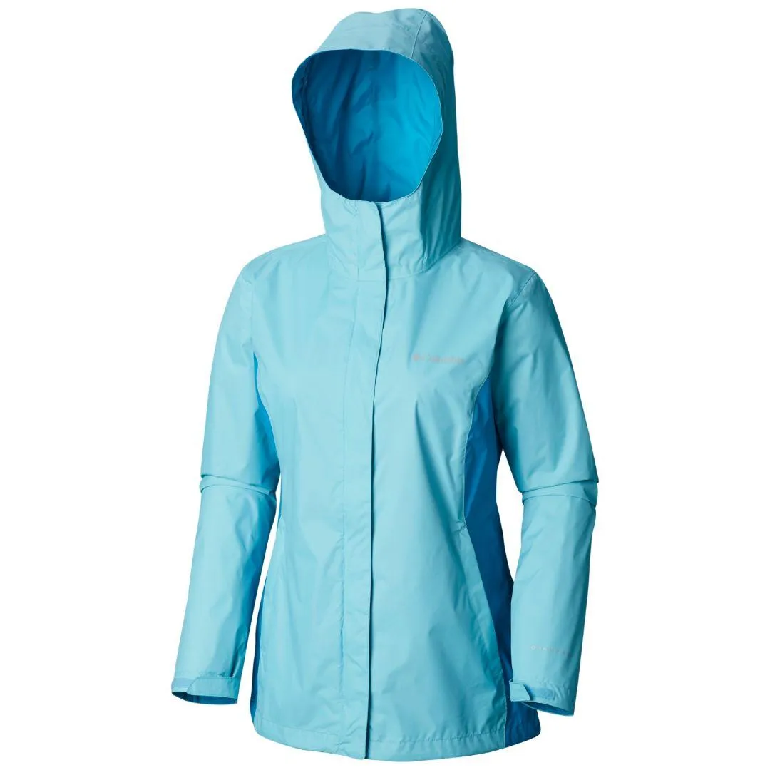 Columbia Women Blue Arcadia II Jacket Waterproof Active Protection Mindfulness