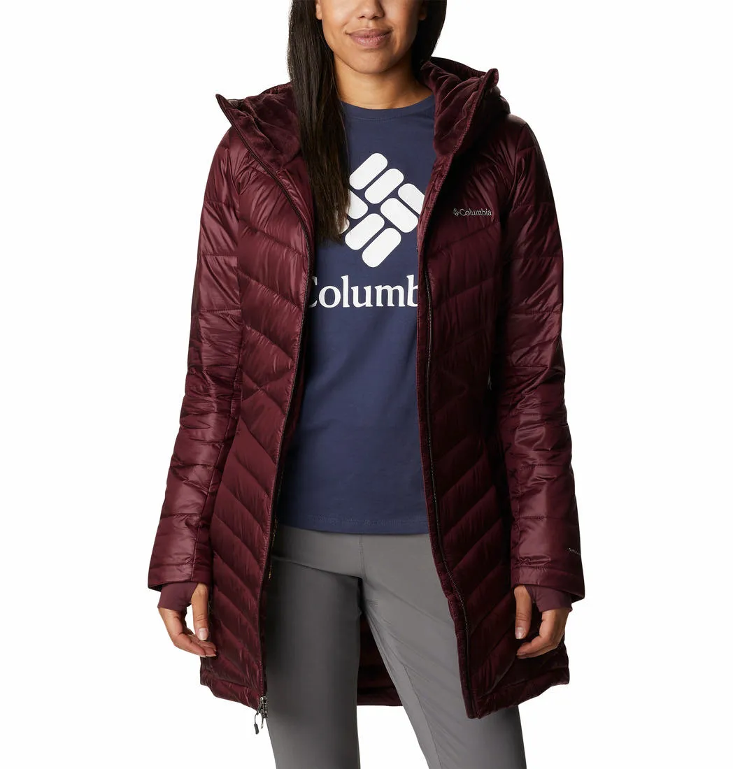 Columbia Women Maroon Joy Peak Mid Jacket size - inclusive
