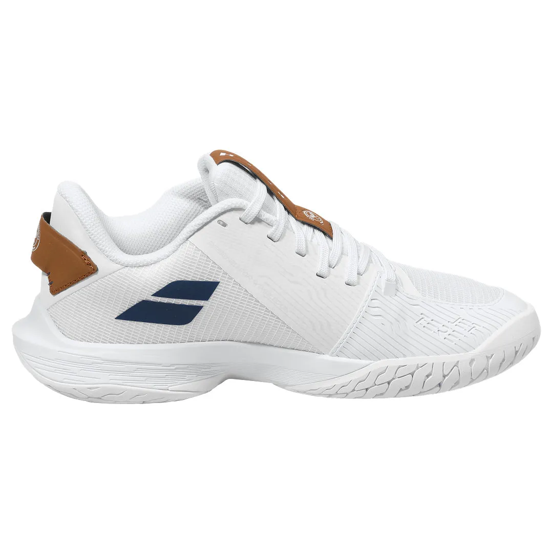 footbed comfort Anti Abrasion Babolat Women's Jet Tere 2 - Wimbledon - White/Blue Navy