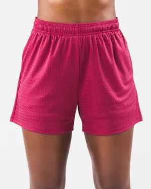 Sport Friendly Essential Mesh Short - Berry