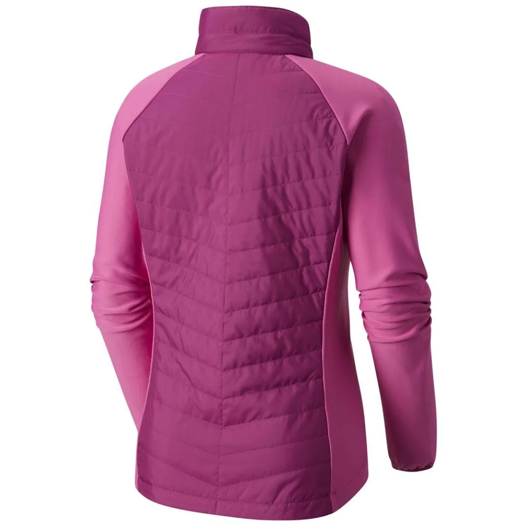 Columbia Women Purple Estrella Basin Jacket Emblem