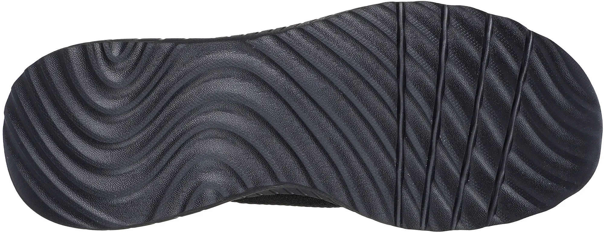 Skechers BOBS Sport Squad Chaos Womens Training Shoes - Black Smooth zipper closure