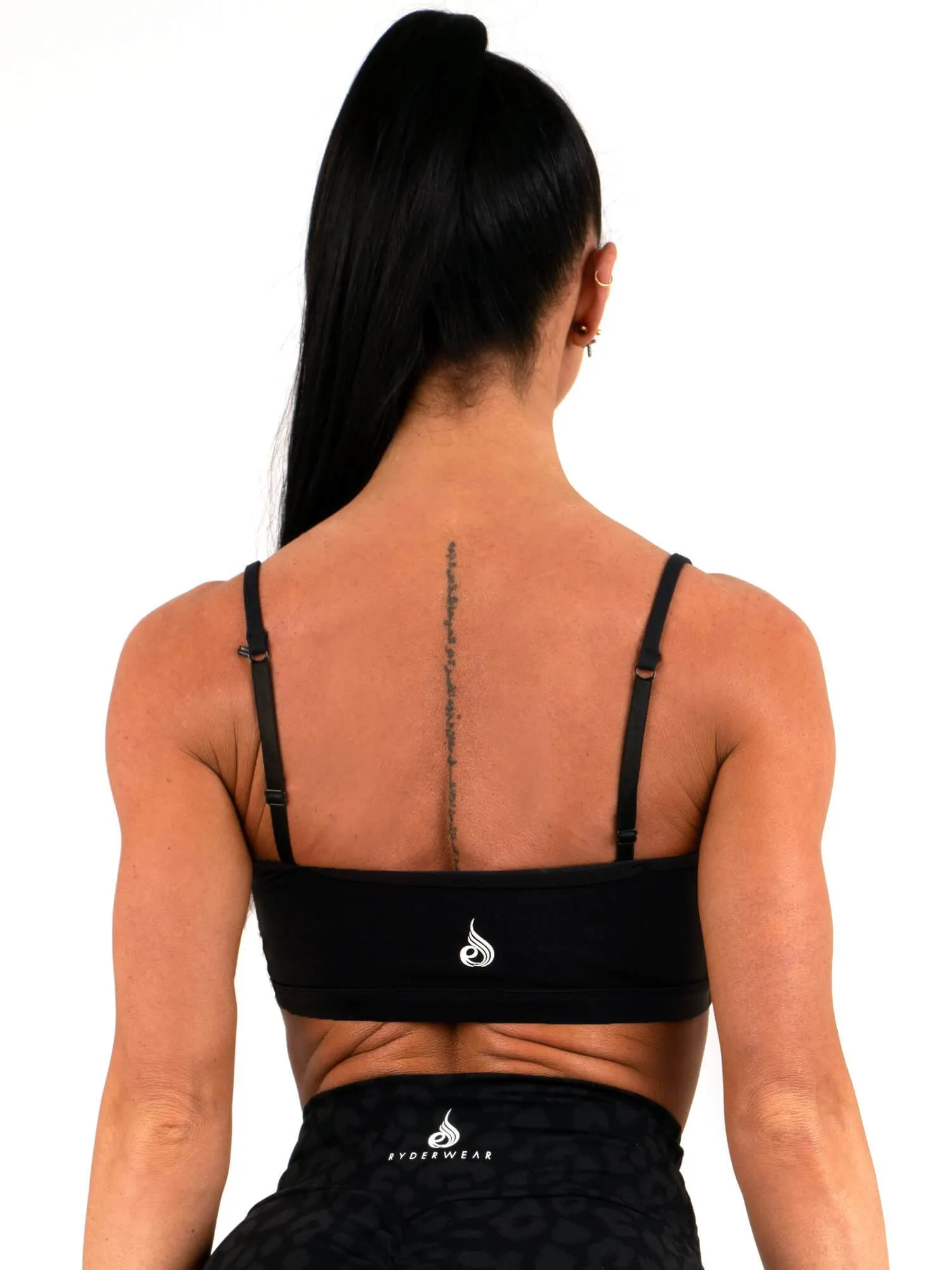 No seams Staples Sports Bra - Black