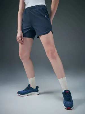 Women Solid Regular Fit Shorts with TS FLEXI Clean Finish