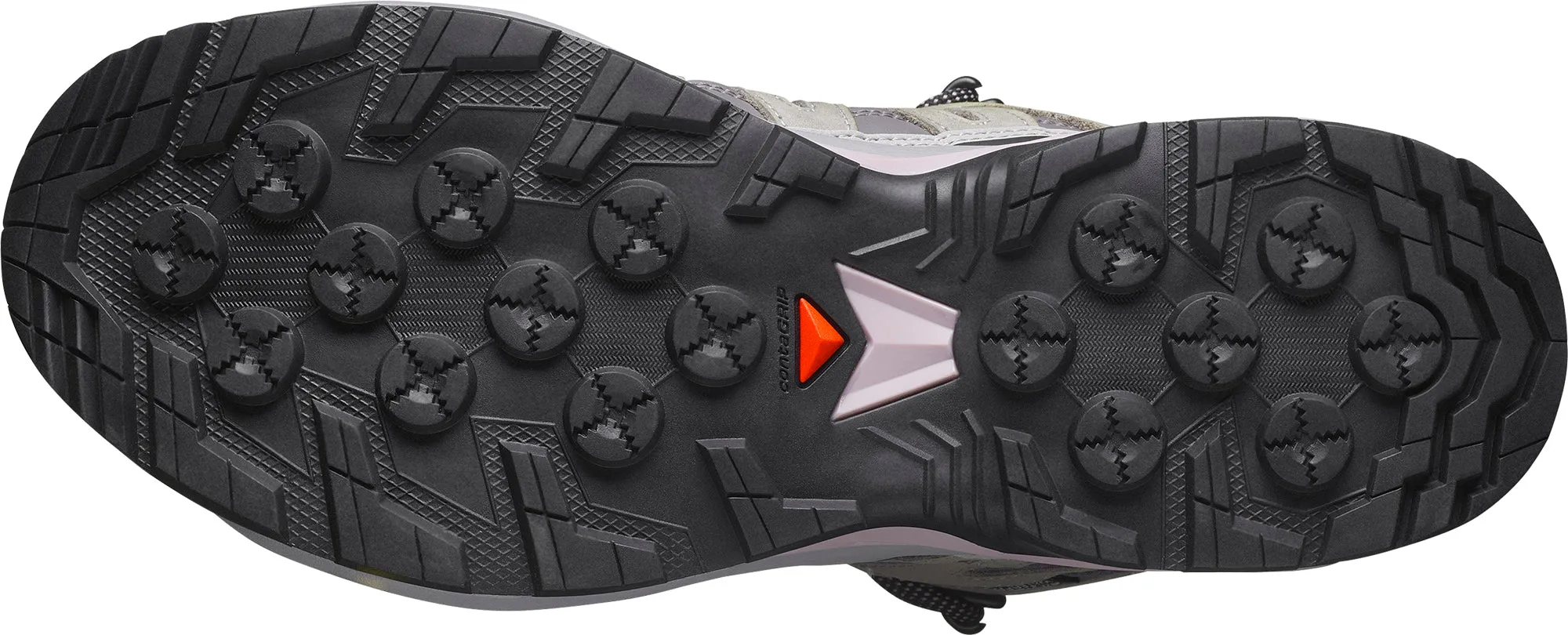 Salomon X-Adventure Recon Mid GORE-TEX Womens Walking Shoes - Grey Lightweight Form Rainy Day