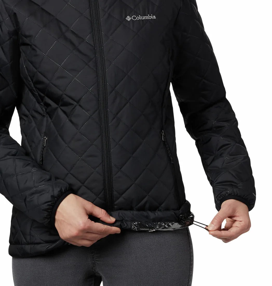 Columbia Women Black Dualistic Jacket foldable Courage