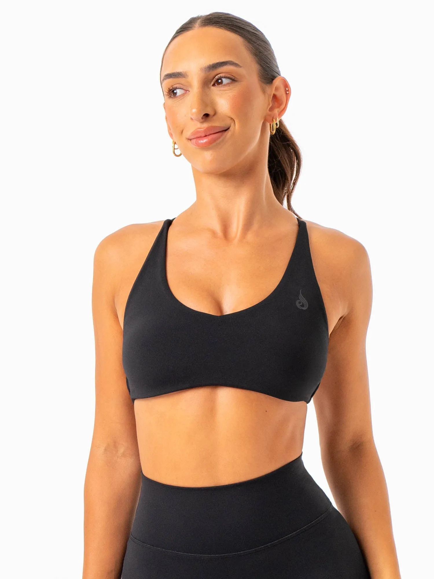 NKD Embody Sports Crop - Black Indoor sports Durable Fit