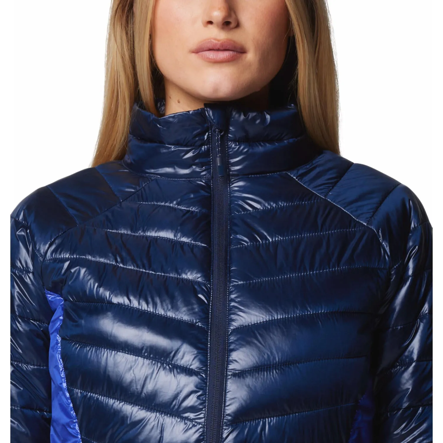 Columbia Women Blue Labyrinth Loop II Jacket NoiseFreeMaterial