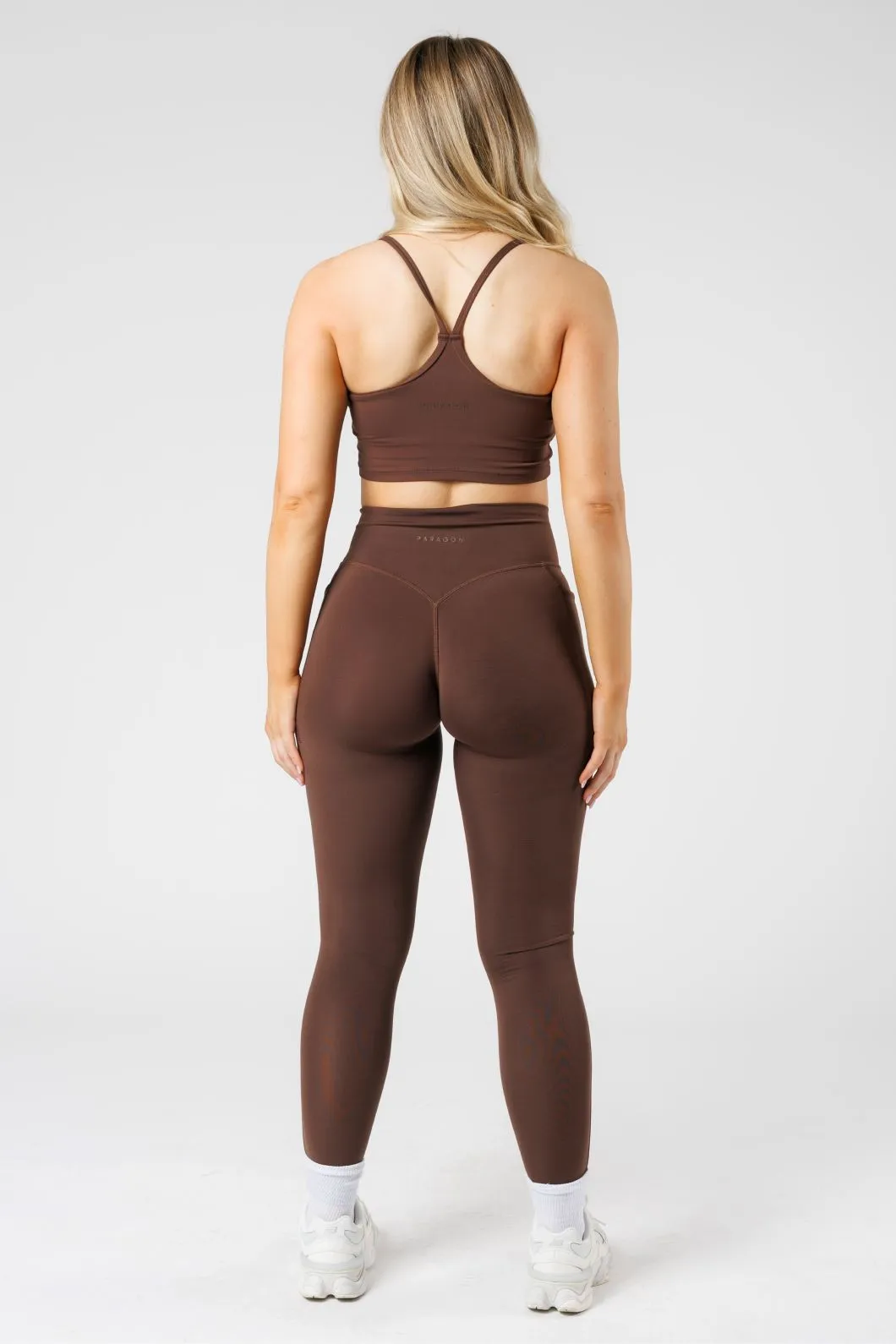 Non Bunching Active Essential Reluna Empower Sculptseam? Plus Pocket Legging Walnut
