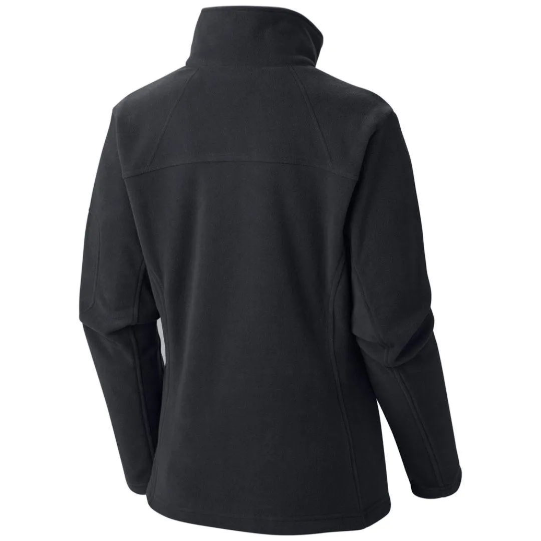 Columbia Women Black Fast Trek II Full Zip Fleece Jacket Winter Outer Layer UltraThinLayer