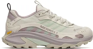 Merrell Moab Speed 2 GORE-TEX Womens Walking Shoes - Cream Padded Collar Support