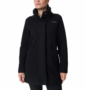 futuristic Insulated Fashion Columbia Women Black Panorama Fleece Jacket