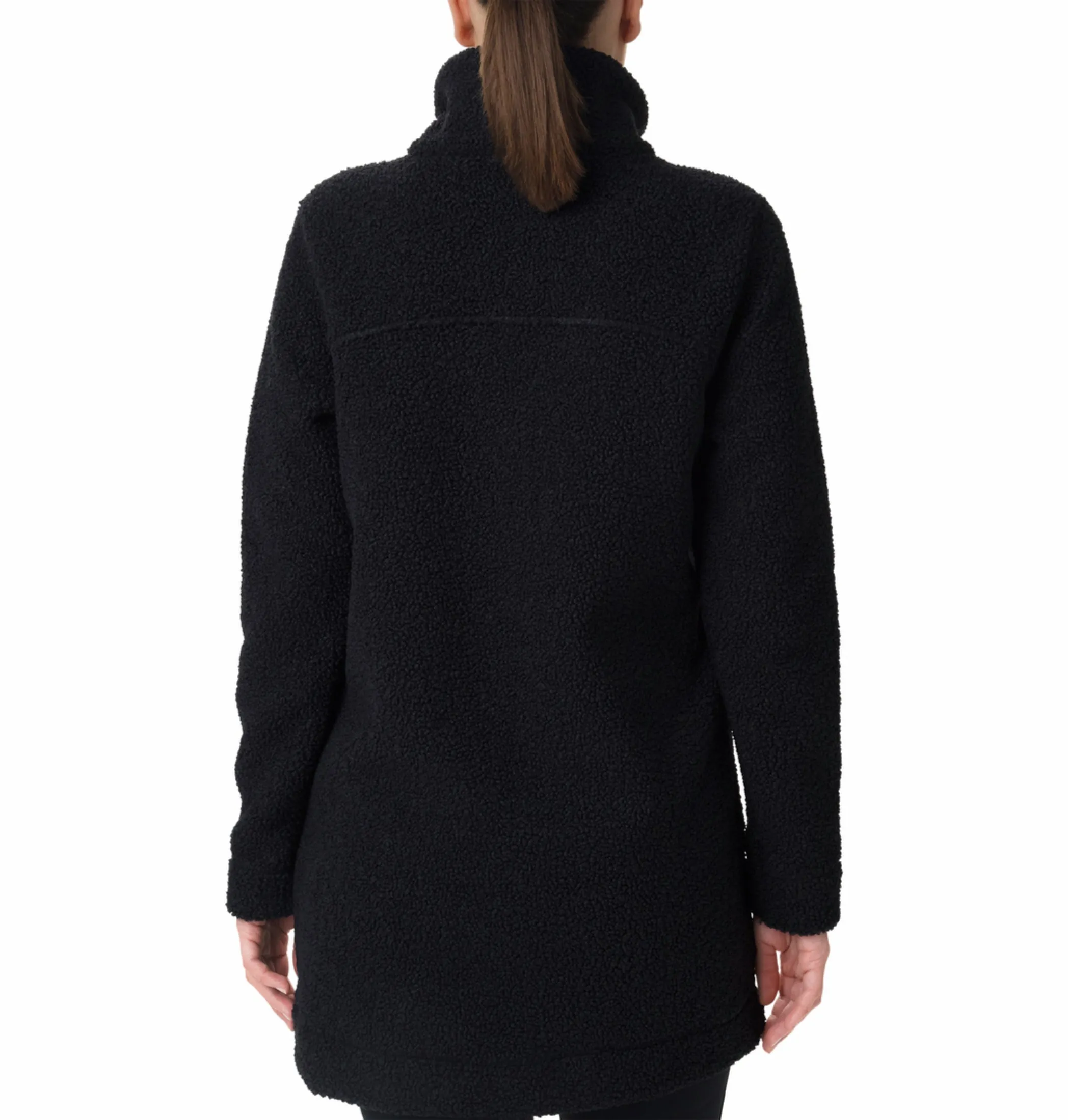 Columbia Women Black Panorama Fleece Jacket Highlighter Goods