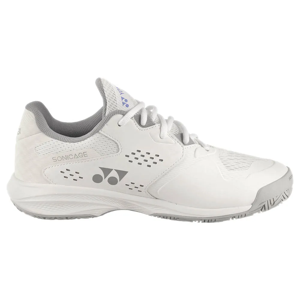 Yonex Women's Sonicage - White/Gray Basic Comfort All weather