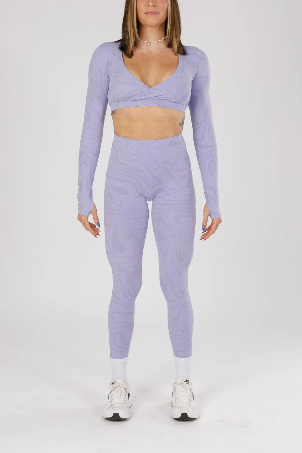 For Teens Indoor Exercise Body Shaping Travel Enthusiast RecStretch? DesB Original Sculptseam Plus? Legging Fantasy
