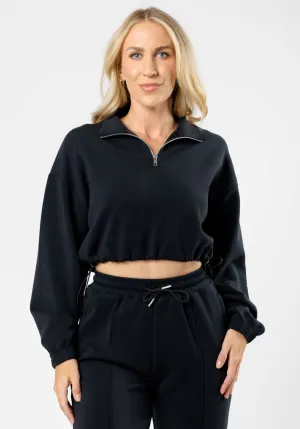 Indoor Wear product bright vibrancy AirLux? Half Zip Sweatshirt Black