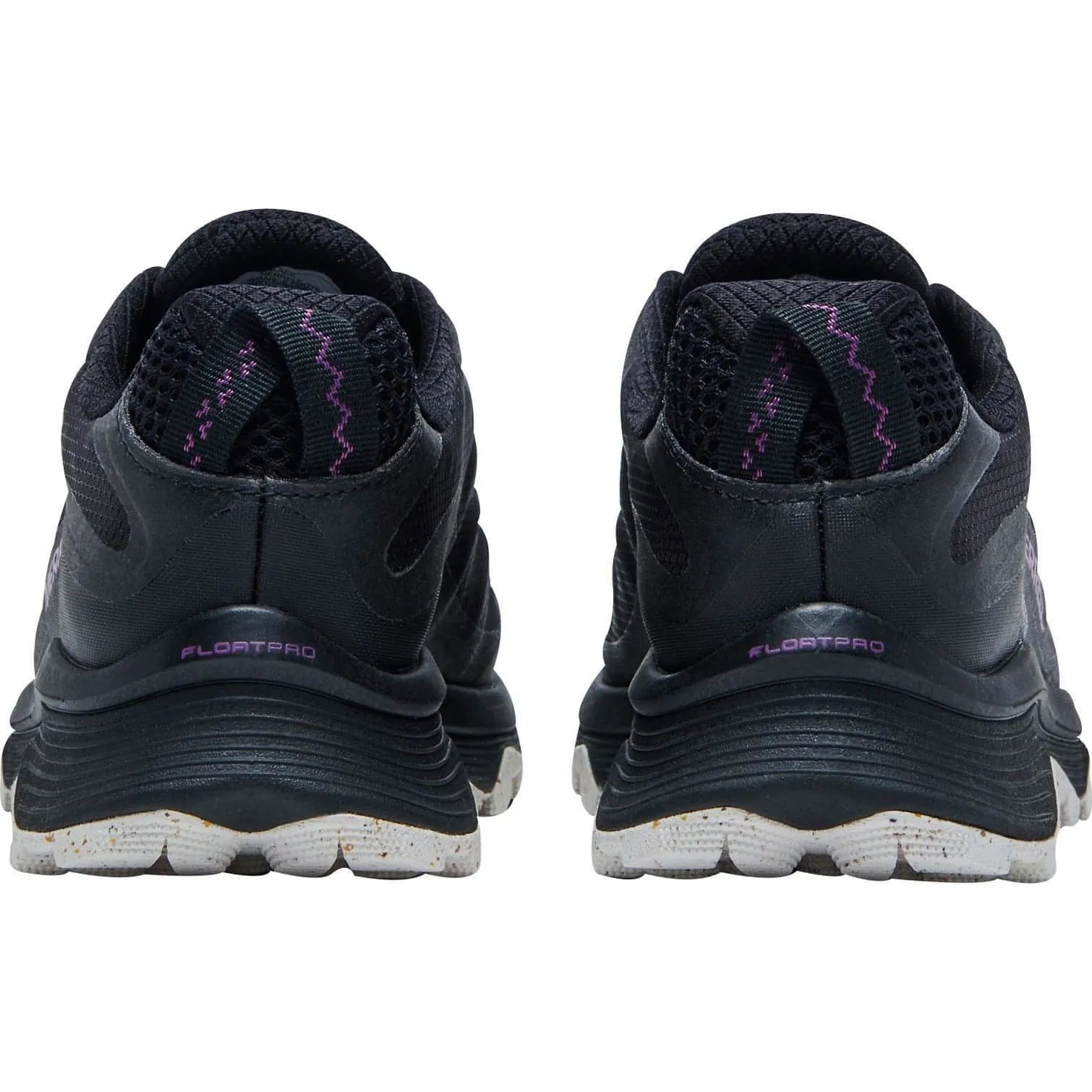 Merrell Moab Speed GORE-TEX Womens Walking Shoes - Black Odor Control Insole Rock Guard