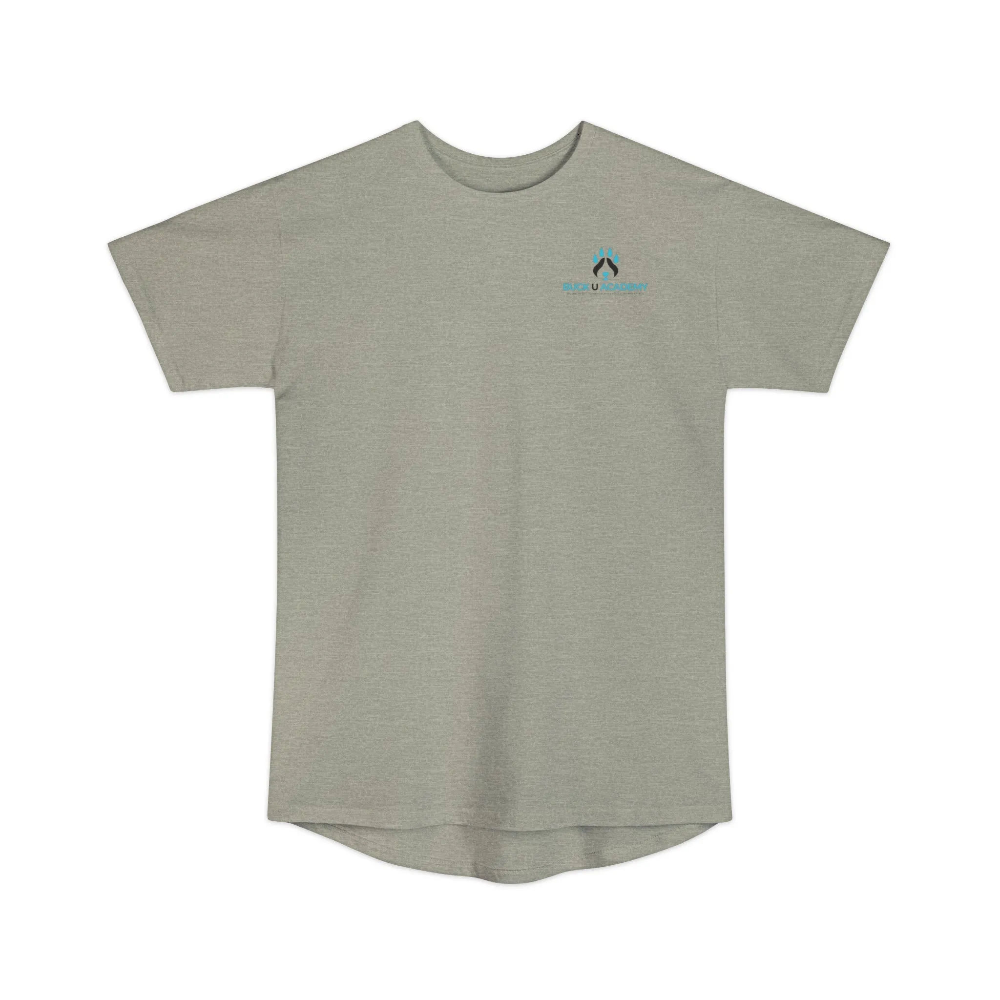 Airflow Mesh Panels Breathable Stretch Unisex Long Body Urban Tee