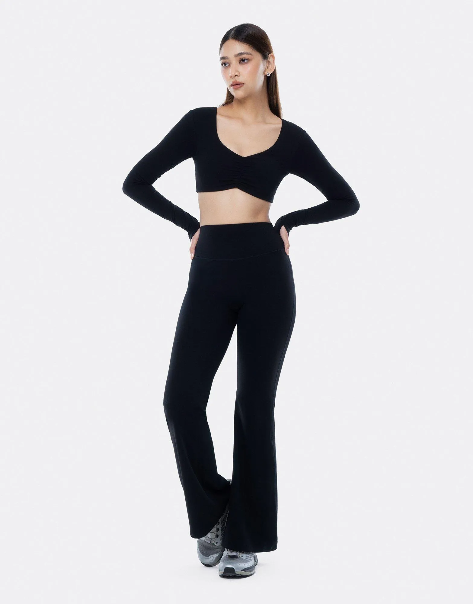 Anti Pilling Surface Soft and durable Scrunch Top