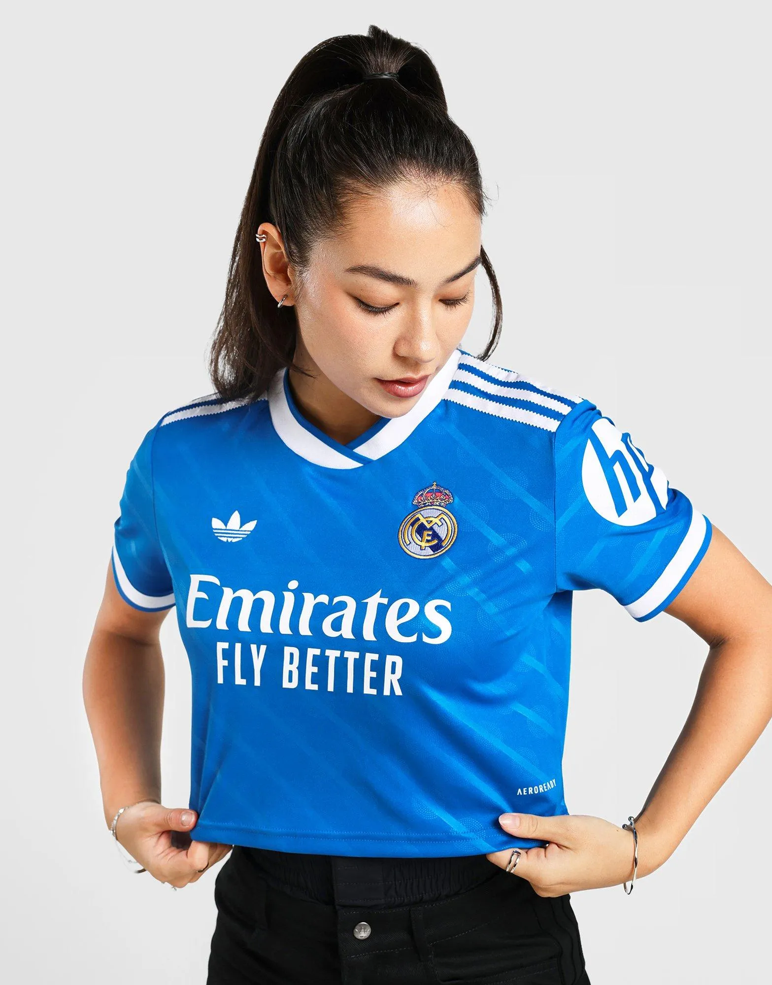 Unisex Fit Chilly Wear Real Madrid 25/26 Cropped Third Jersey