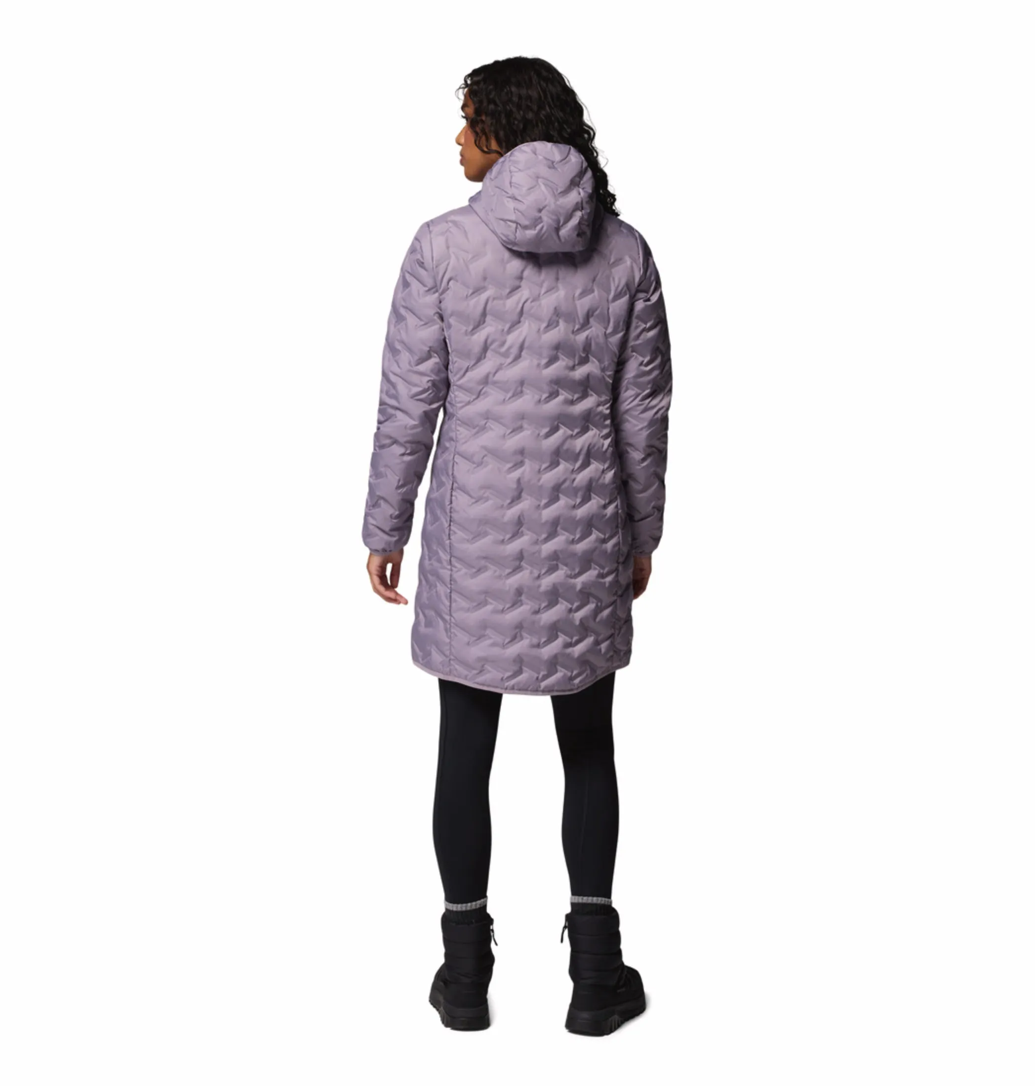 Fashionable Style Columbia Women Purple HEAT SEAL Delta Ridge II Down Jacket