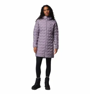 Columbia Women Purple HEAT SEAL Delta Ridge II Down Jacket Midweight Piece Motivate