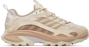Merrell Moab Speed 2 GORE-TEX Womens Walking Shoes - Beige Slip Resistant