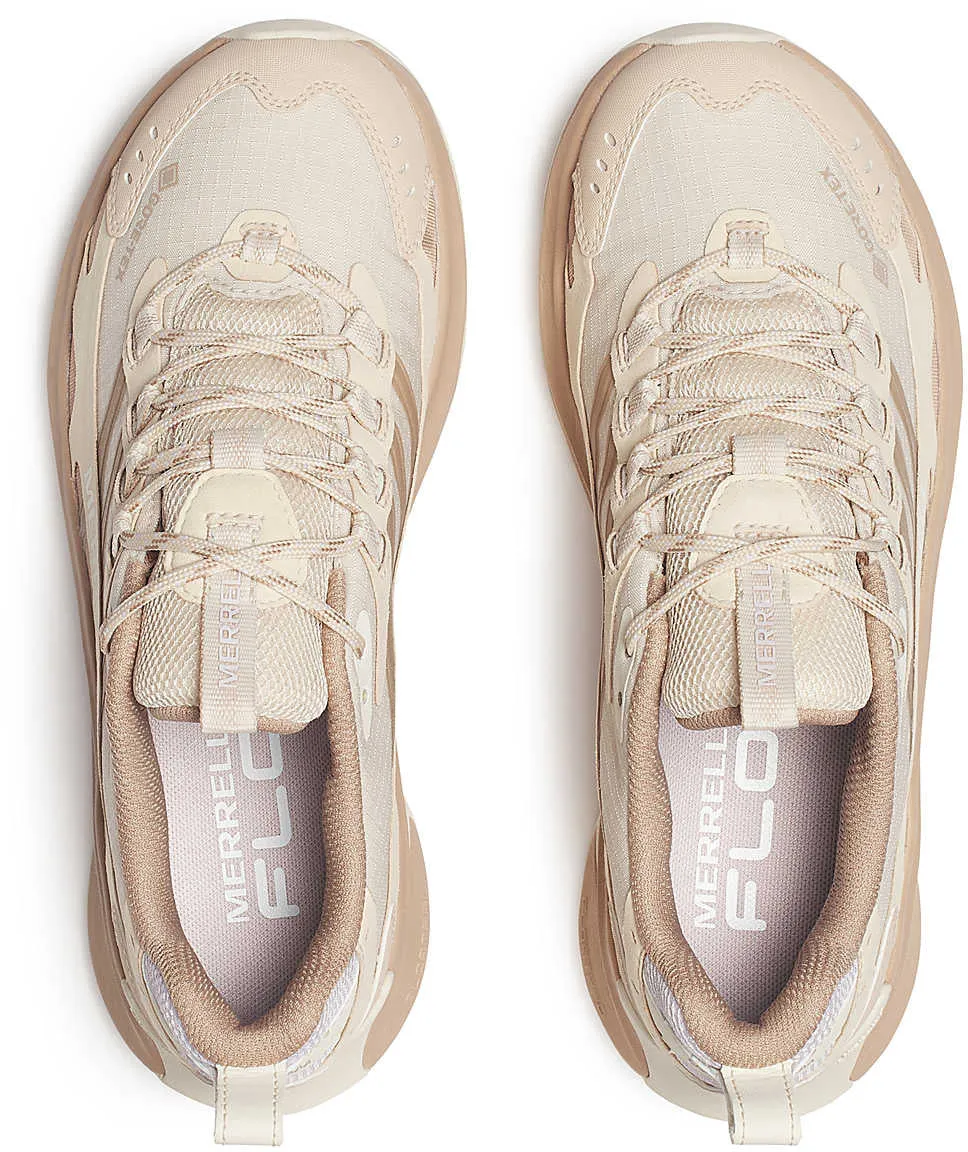 Easy Flow Comfort Midsole Merrell Moab Speed 2 GORE-TEX Womens Walking Shoes - Beige