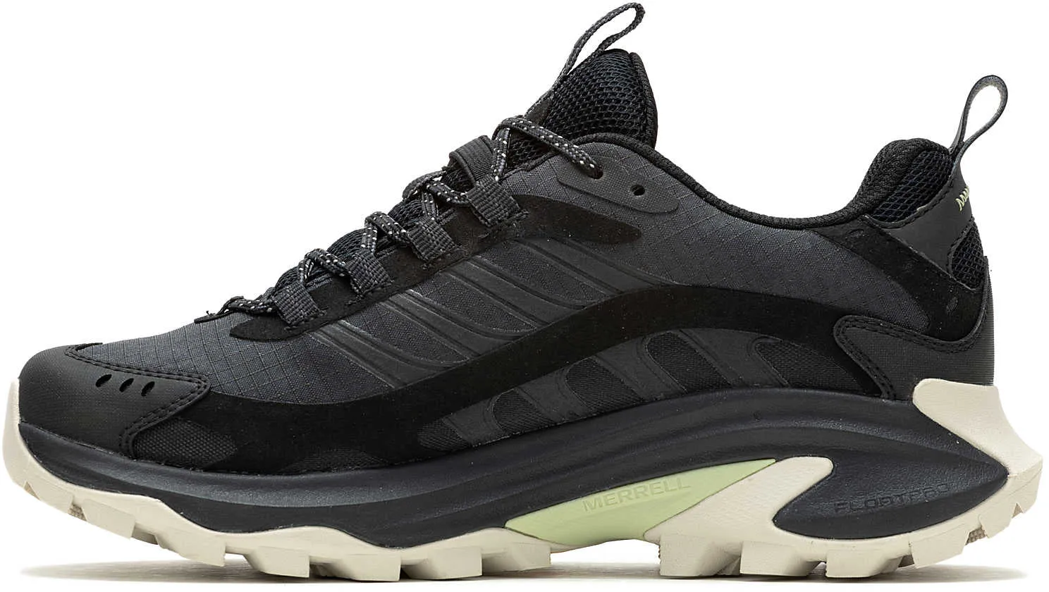 Anti Slip Jungle Path Merrell Moab Speed 2 GORE-TEX Womens Walking Shoes - Black