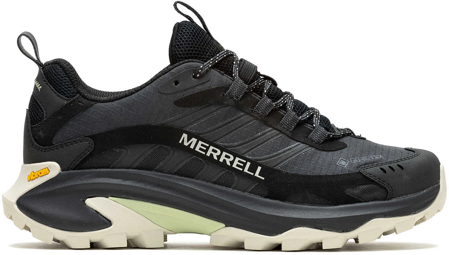 Road Long Merrell Moab Speed 2 GORE-TEX Womens Walking Shoes - Black
