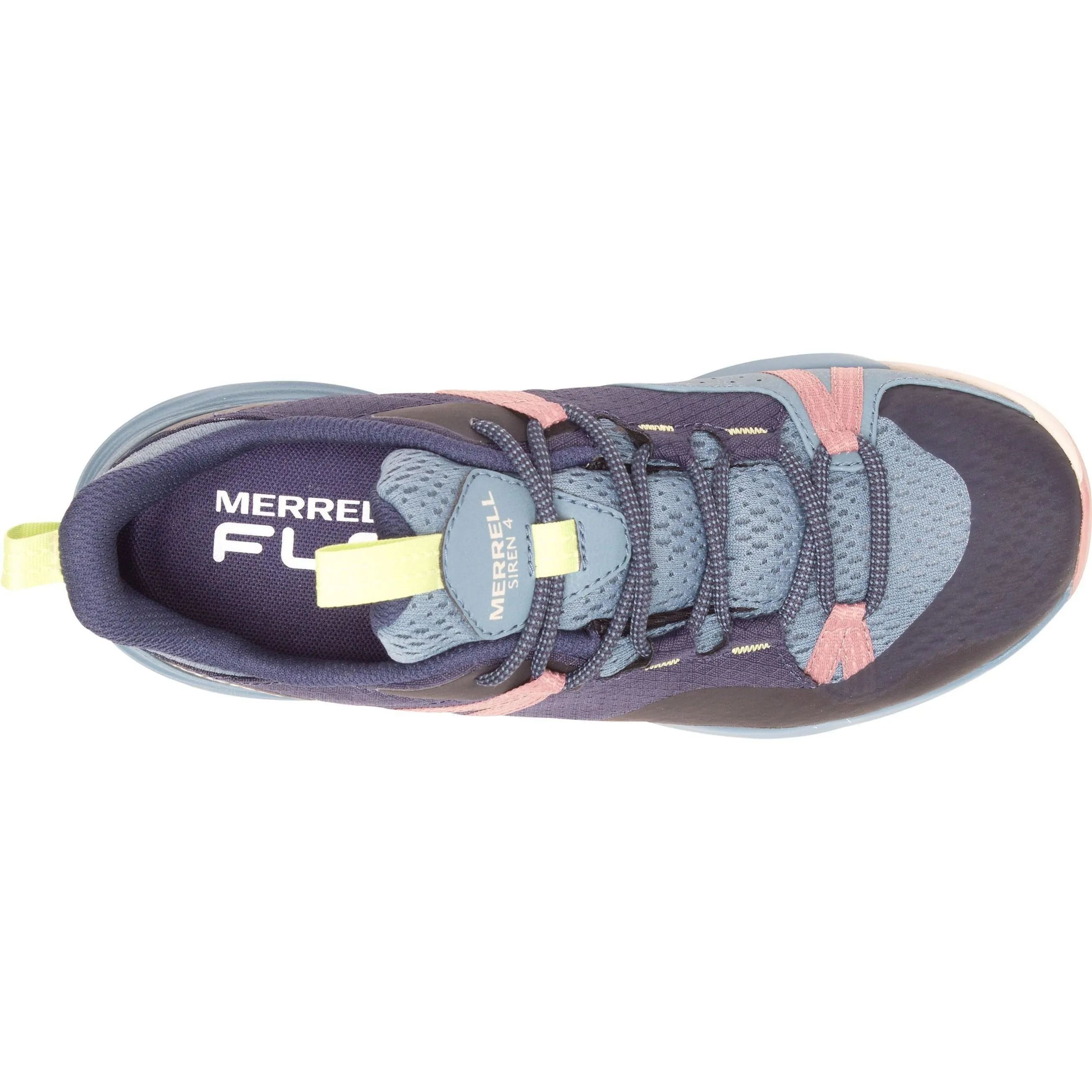 Shock absorption Agile Path Merrell Siren 4 GORE-TEX Womens Walking Shoes - Blue
