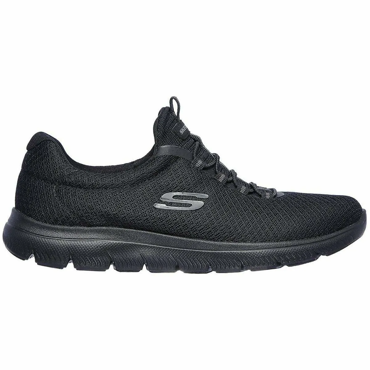 Skechers Summits Womens Training Shoes - Black Heat Guard Heat Dissipating Insoles