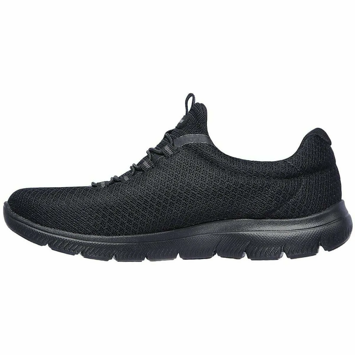 Skechers Summits Womens Training Shoes - Black Trail Ease