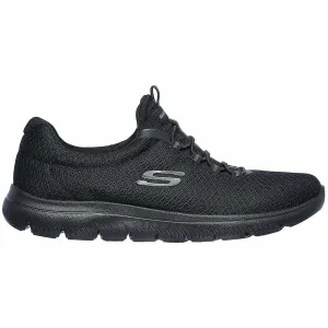 Skechers Summits Womens Training Shoes - Black Heat Guard Heat Dissipating Insoles