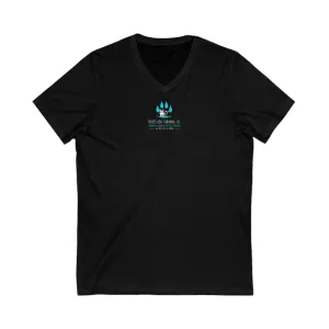 Easy Fit Wear Weekend Comfort Wear Unisex Jersey Short Sleeve V-Neck Tee