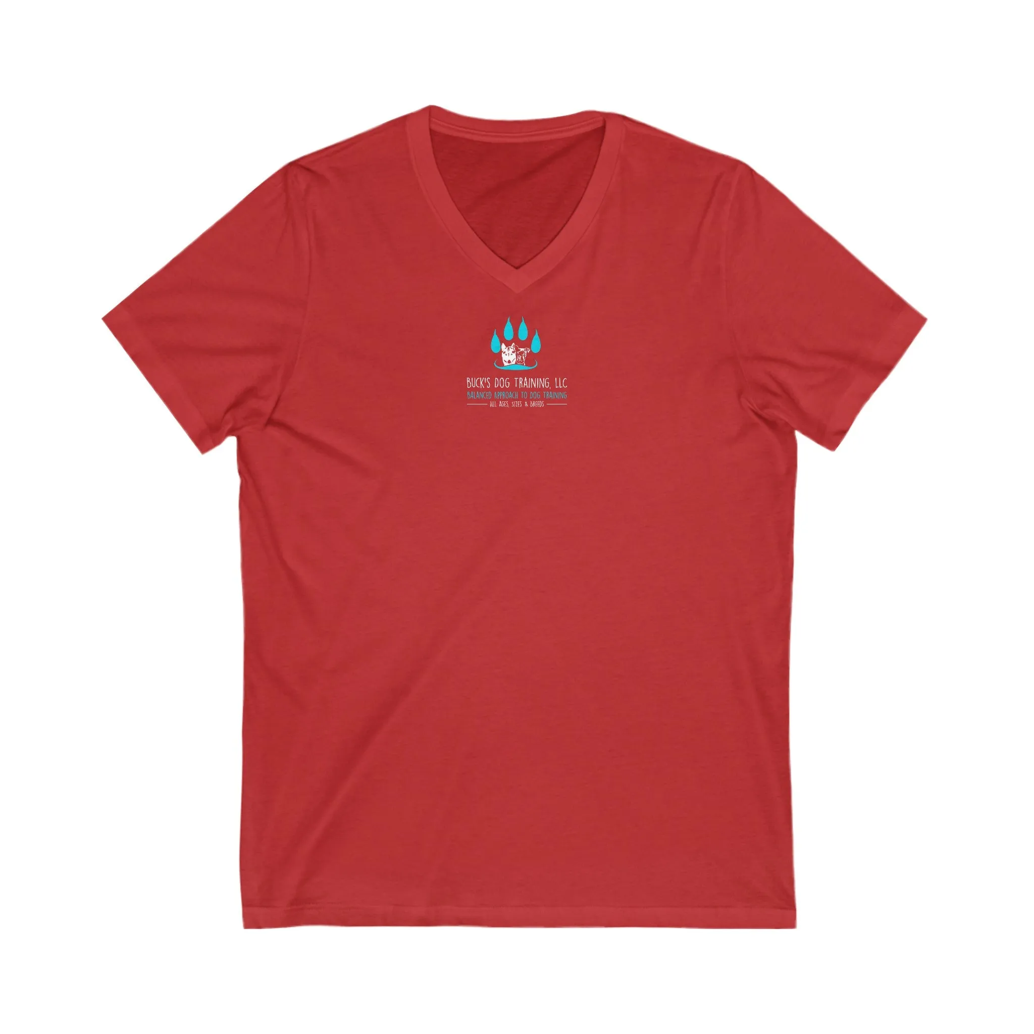 Fashion Top Roomy Waistband Unisex Jersey Short Sleeve V-Neck Tee