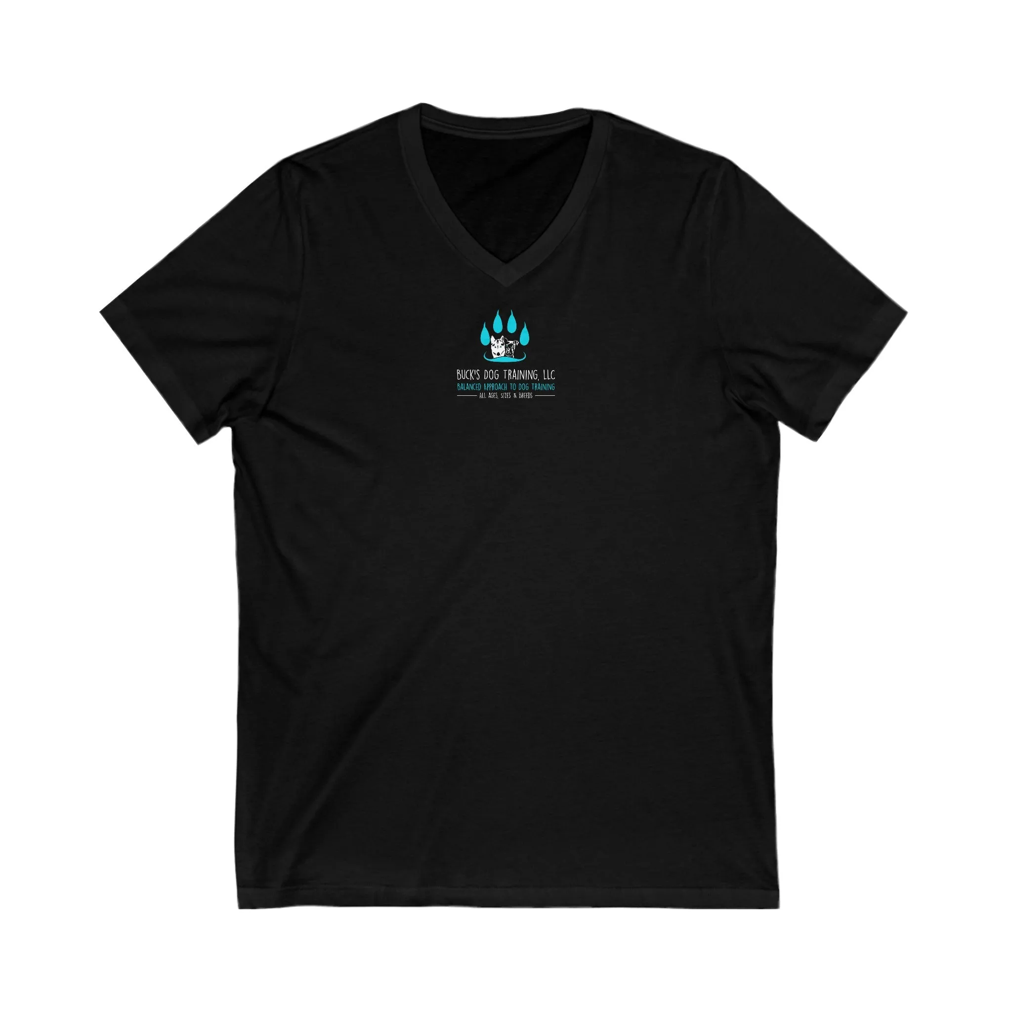 Low Impact Manufacturing Chic Design Unisex Jersey Short Sleeve V-Neck Tee