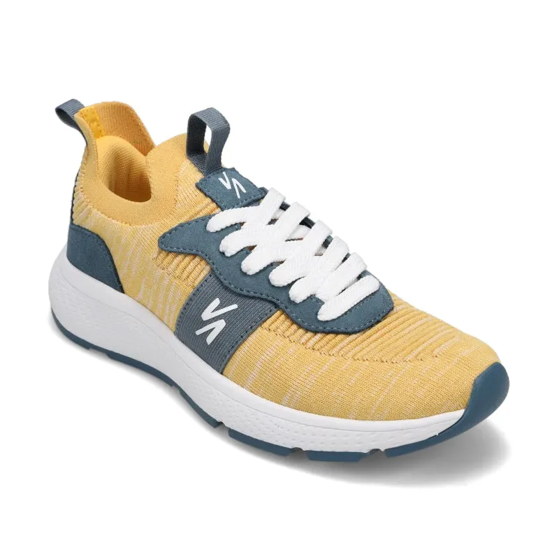 Reinforced Heel Cup Ergonomic Design Women's Reign Remix Papaya/Denim/White