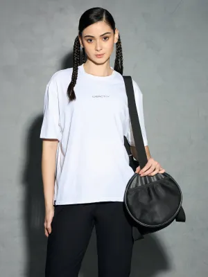 Women Printed Boxy Fit Round Neck T-shirt with COTFLEX discount offer Anti Pilling Fabric