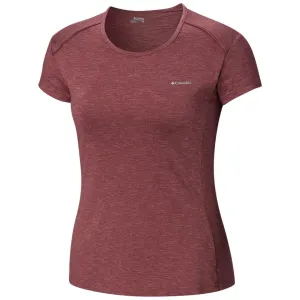 Trendy Fashion Columbia Women Purple Firwood Camp Tee (Sun Protection)