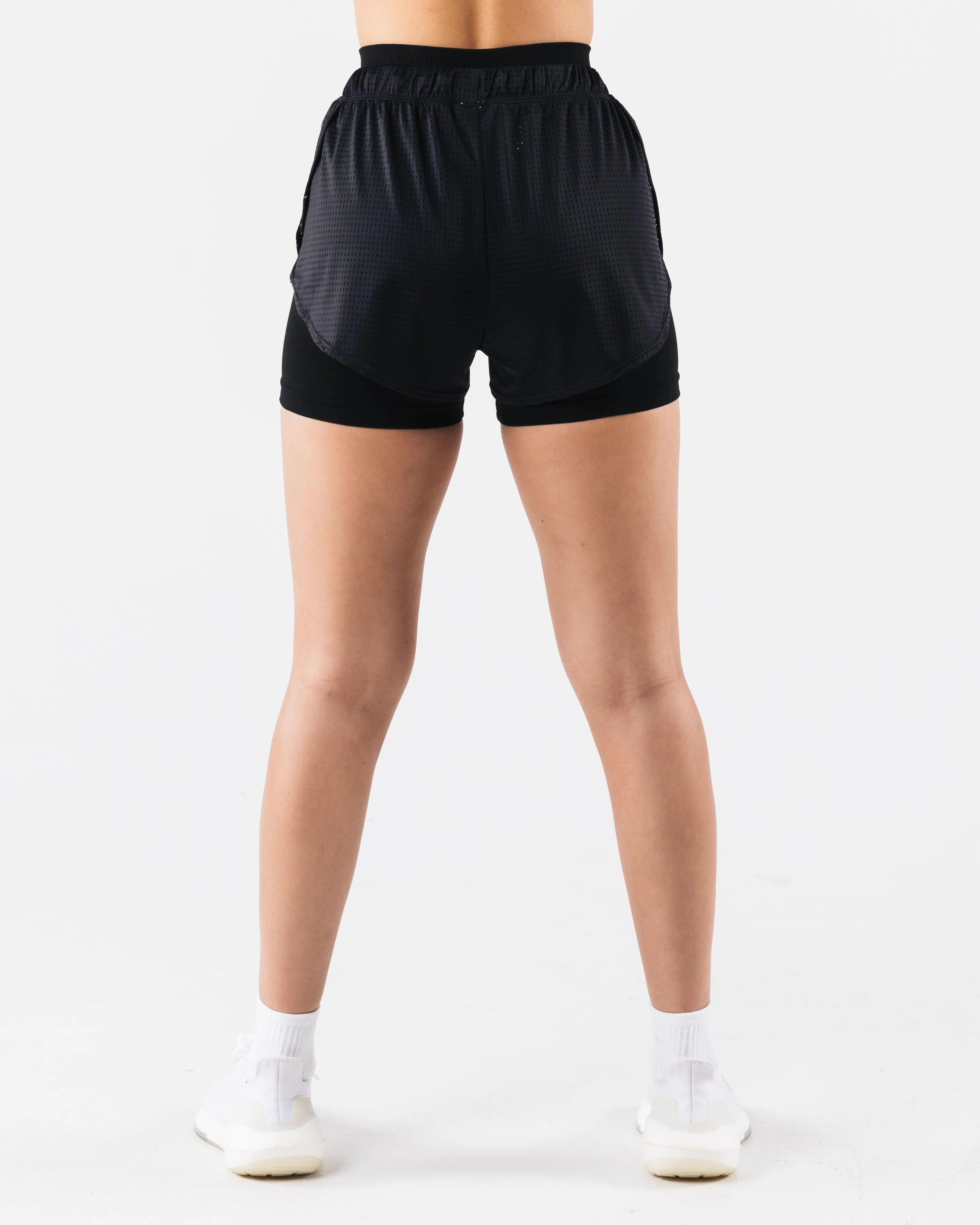 Classic Shorts Margo Mesh Short - Black